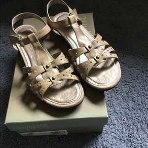 Easy Spirit Remember Open Toe T Strap Sandal